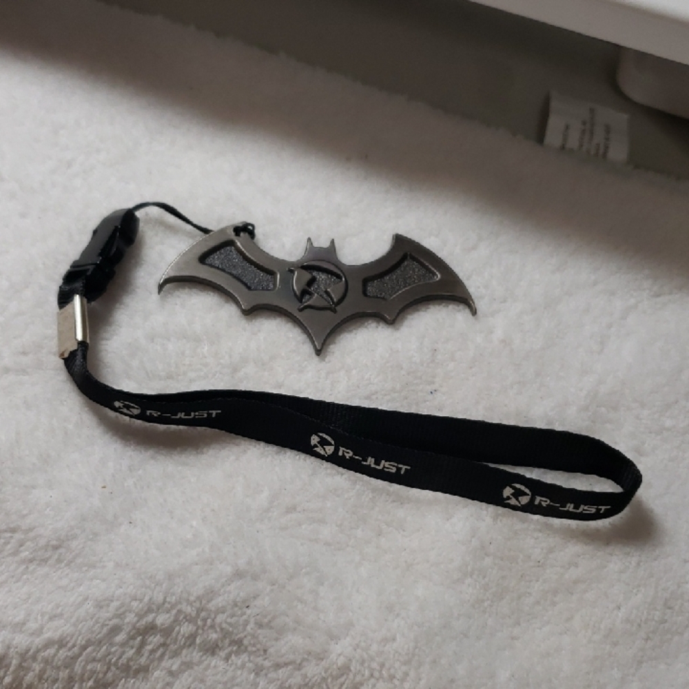 Black and Silver Bat